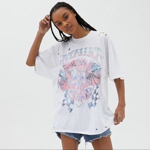 Distressed Metallica tshirt